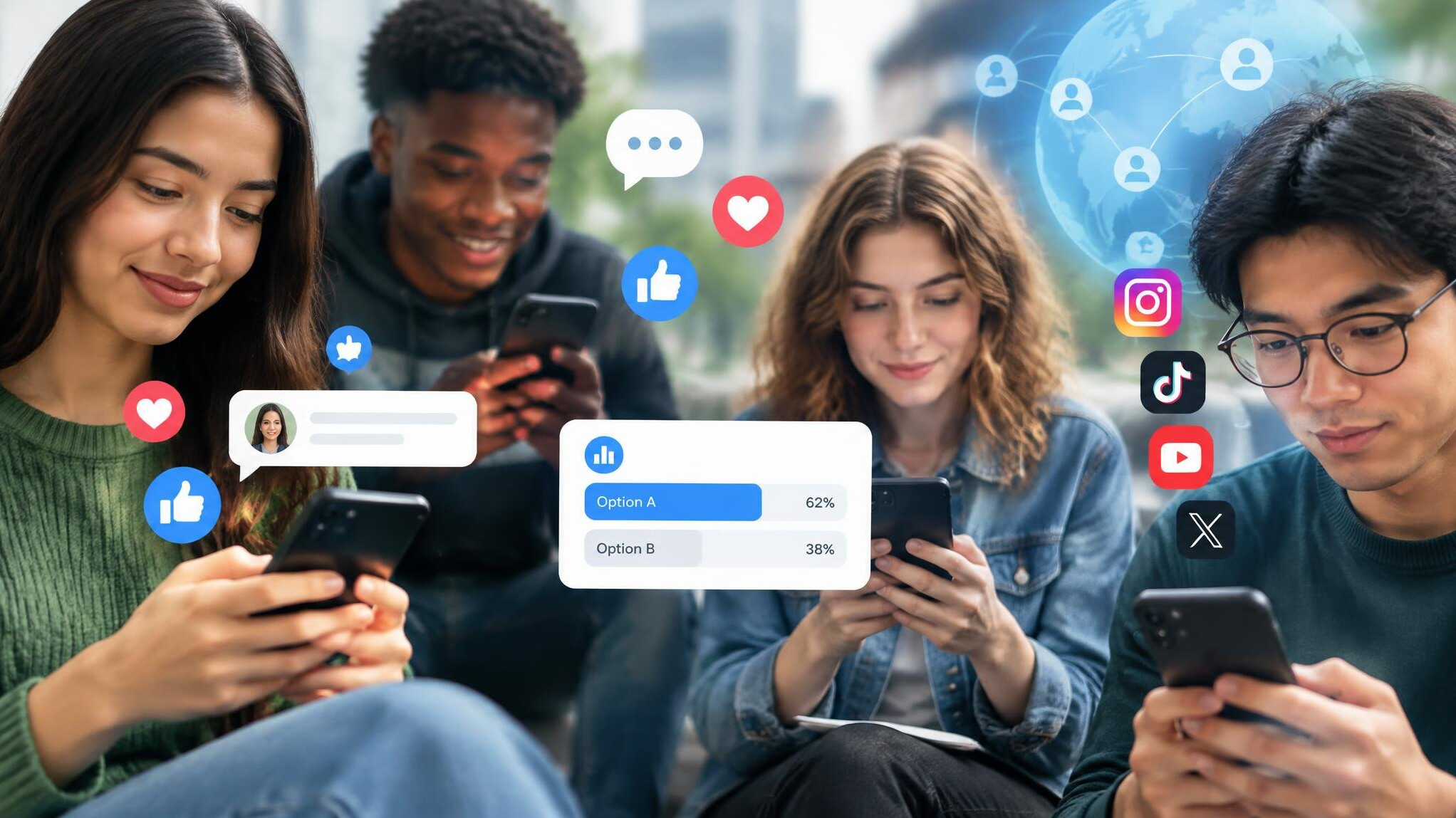 social media discussion